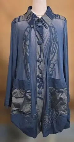 羽織りシャツ レディース