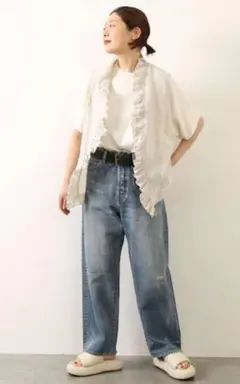 JOURNAL STANDARD LUXE デニム クラッシュダメージパンツ S