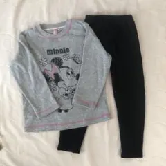 パジャマ　ミニーマウス120 ➕黒ズボン