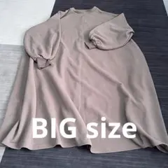 ワッフルクルーネックワンピース（長袖）　 くすみカラー　S