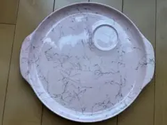 50's ヴィンテージ ピンク 皿　2枚セット