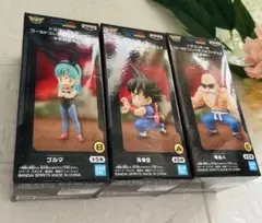 ドラゴンボール ワールドコレクタブル フィギュア 少年期編4　3種セットのサムネイル