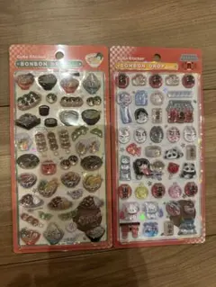 【正規品】ボンボンドロップシール　和柄　日本食　東京観光
