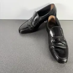 リペア済】BALLY ローファー 黒 7F スイス製 25.5相当のサムネイル