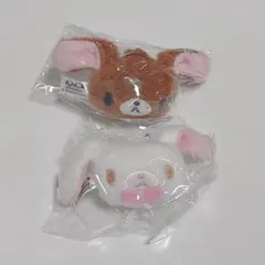 シュガーバース ぬいぐるみチャーム しろうさ くろうさ