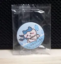 ちいかわ　くら寿司　缶バッジ　ハチワレ