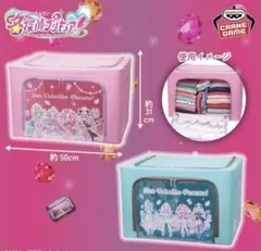 新品未開封】名探偵プリキュア！ 窓付き収納ボックス 2種セット ケース