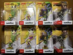 【新品未使用】amiibo ゼルダの伝説シリーズ4種　各2個のサムネイル