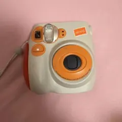 チェキ FUJIFILM instax mini 7 オレンジ フィルム付き