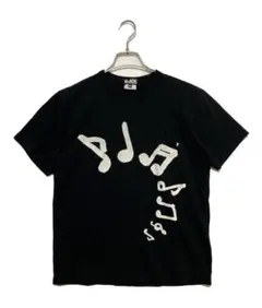 BLACK COMME des GARCONS 音符 ロゴ 半袖 カットソーのサムネイル