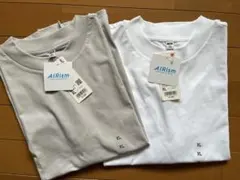 ユニクロ　エアリズムコットンT半袖　2枚セット　2024年購入