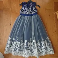 美品☆フォーマルドレス ネイビー 120センチ