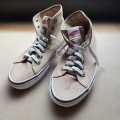 美品　VANS SK8-HI DECON ベージュ　バンズ　ヴァンズ