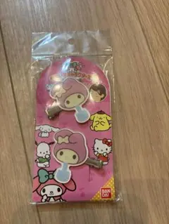 新品未開封★マイメロディ サンリオキャラクターズ チョコレートヘアクリップ