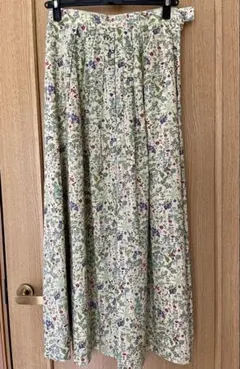 Scapa of Scotland 花柄 フレアスカート 38のサムネイル