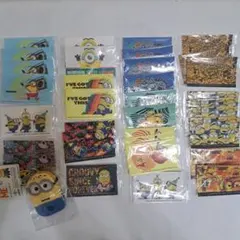 ミニオン ステッカーセットとキーホルダー