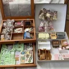 シルバニアファミリー ナース 家具 キャンプ 赤ちゃん ふたご べビーカー