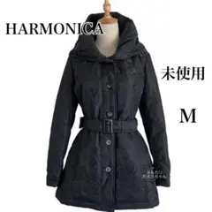 HARMONICA ハーモニカ　ダウンコート　ブラック