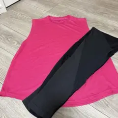GU SPORTS ヨガウェア タンクトップ レギンス 上下セット