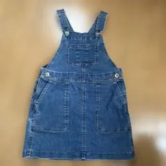 UNIQLO デニムジャンバースカート 120