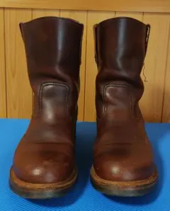LONE WOLF ロンウルフ ファーマー ペコスブーツ 茶 サイズ 7 1/2
