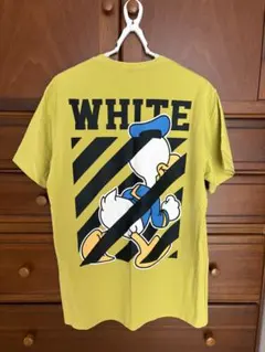 オフホワイト　Tシャツ　ドナルドダック　XLサイズのサムネイル