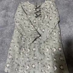 ワンピース　120べべ　bebe 裏起毛　女の子