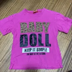 BABY DOLL ピンク Tシャツ110