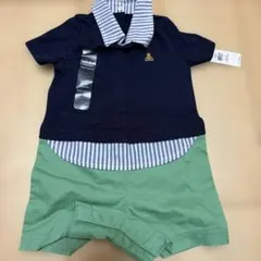 【タグ付き未使用】babyGAP レイヤード風ロンパース 3-6months