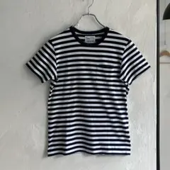 ★ agnes b. BIOTOP ボーダー ポケットTシャツ ネイビー