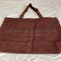 DEAN & DELUCA ブラウン トートバッグ