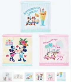 東京ディズニーリゾート ミニタオル3枚セット