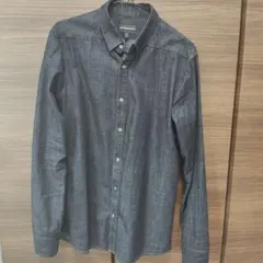 EMPORIO ARMANI デニムシャツ ネイビー Sサイズのサムネイル