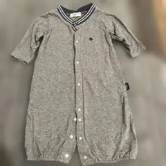 ポロベビーPOLO Baby ロンパース カバーオール グレー 50 60 70