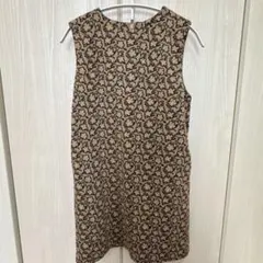 tina jojun 花柄 ノースリーブミニワンピース