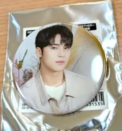 セブチ　カフェ　缶バッチ　ミンギュ