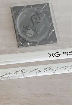 XG 東京ドーム 銀テープ フル 全色 xg - 5月14日公演 XG 銀テープ ドーム アリーナの通販 by さち's