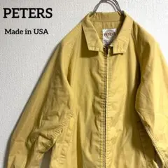 USA製PETERS スウィングトップ ブルゾン ハリントンジャケット　カーキ