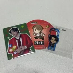 RIKU トレカ コースター アクリルカラビナ