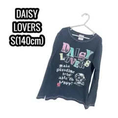 デイジーラバーズ Tシャツ カットソー ルッキー ビジュー 英字 140cm