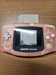ゲームボーイアドバンス 本体 クリアピンク