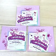 【即購入可】非売品 ミニーのファンダーランドステッカー 3セット