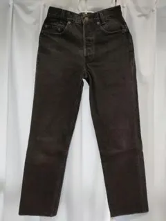 【レアUSA】リーバイス STUDENT 501 ブラック W28