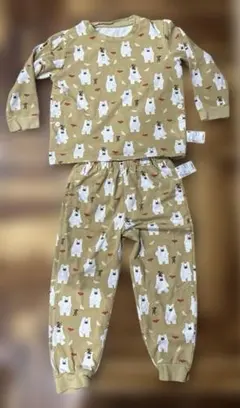 しろくまのパンツ パジャマ 上下セットのサムネイル