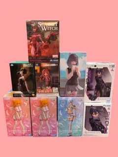 美少女フィギュア 9点まとめ売り 推しの子 黒川あかね 五等分の花嫁 2.5次元