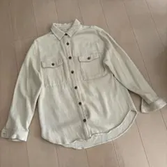 ZARA レディース　シャツ　アイボリー