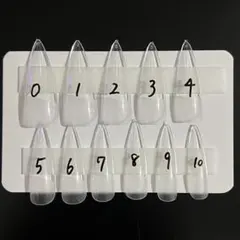 計測用ネイルチップ　ロング用