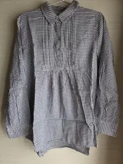 サマンサモスモス。チェック柄長袖シャツ