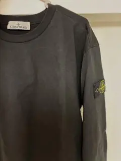 STONE ISLAND ブラック 長袖 トレーナー ほぼ未着用