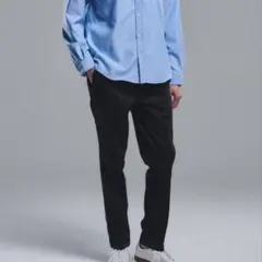【タグ付】TC サテン スマートレッグ S1 パンツ -ストレッチ- ネイビーのサムネイル